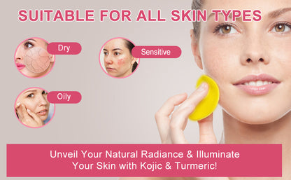 Kojic Acid & Turmeric Brightening Cleansing Pads