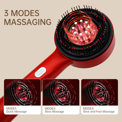 Scalp Massage Brush with Oil Applicator