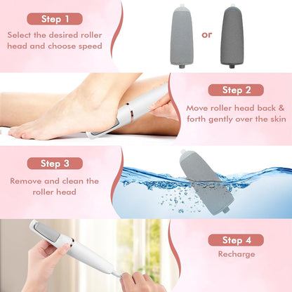 Electric Pedicure Foot File Callus Remover