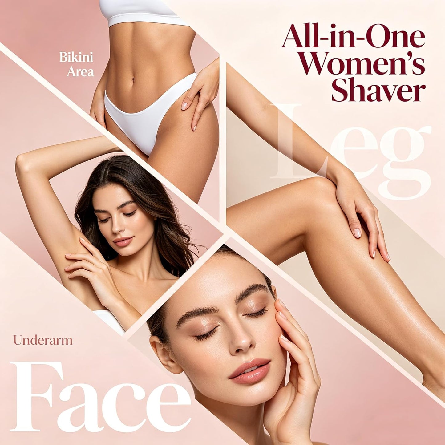 2 in 1 Dual-Head Lady Razor