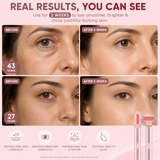 Red Light Therapy Facial Wand